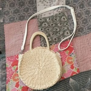 Free People straw bag